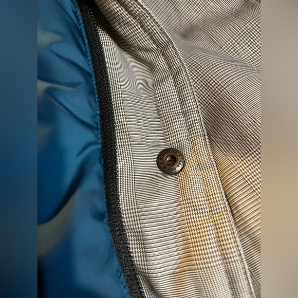 Lululemon Men’s Winter Hooded Parka Coat Grey Subtle Pattern PrimaLoft Size XL - Picture 11 of 13